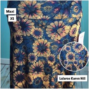 Lularoe Maxi XS NWT